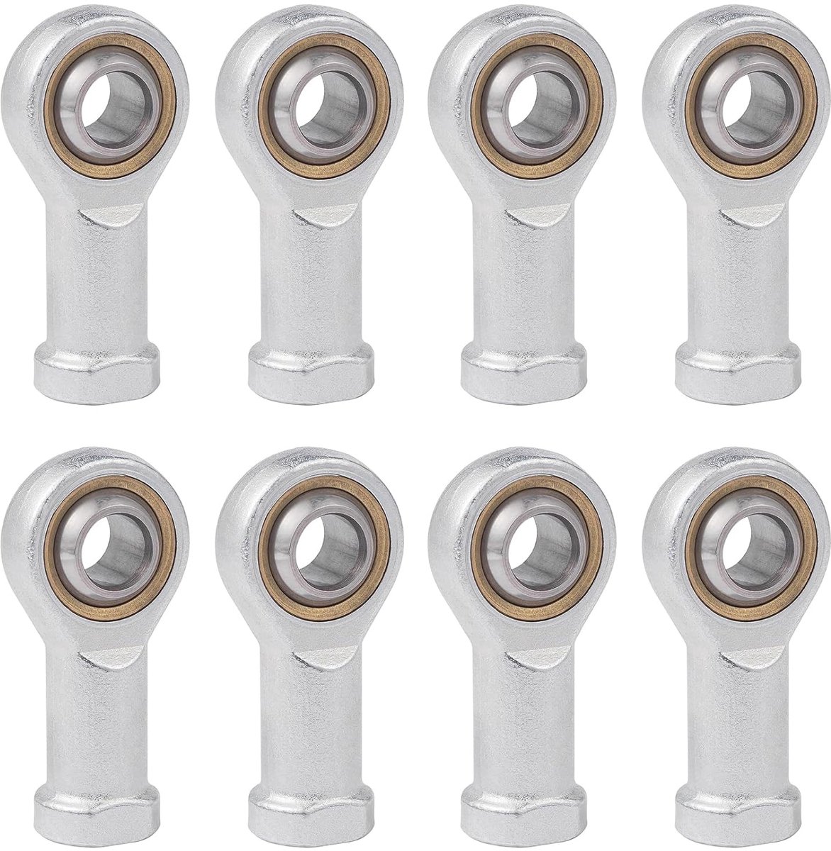 Stangkoplager 8 Stuks Kogelgewricht Lager Gewrichtslager Smerende Stangkop Stangkop Lager Scharnierkop Uniball Gewrichtslager M6 Binnendraad Zelfsmerend Voor Bolvormige Glijstangkoppen