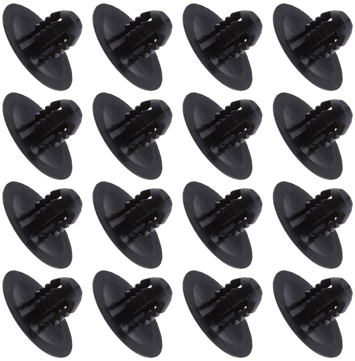 50 stuks Bonnet Isolatie Retainer Clips Bevestiging Deurpaneel Trim Clips Compatibel met Ford Mondeo Fiesta Transit 6448410 W700671S300 6678518 8mm Gat Diameter 12.7mm Diepte
