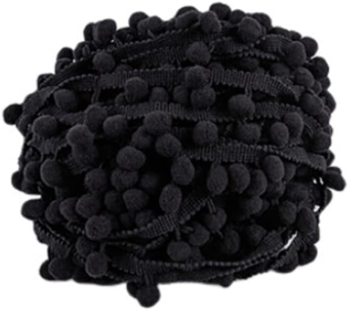 pomponboord, pomponboord, pomponband, franjes, pomponband, franjes, franjes, versiering, zwart