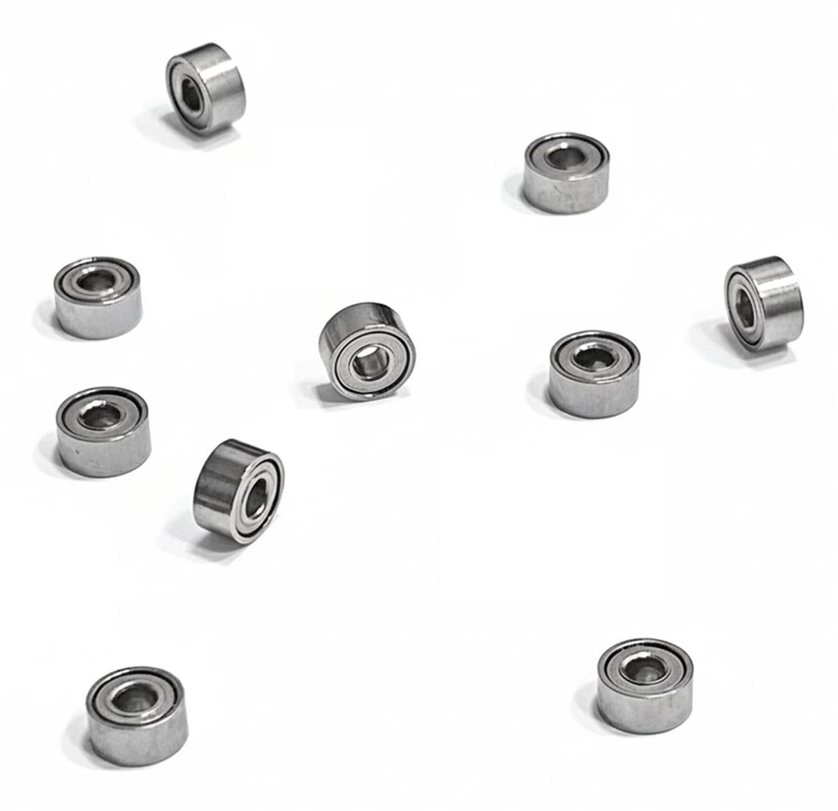 Lagers MR52ZZ stalen kogellagers 2 mm x 5 mm x 2,5 mm kleine MR52 kogellagers 2 x 5 x 2,5 mm