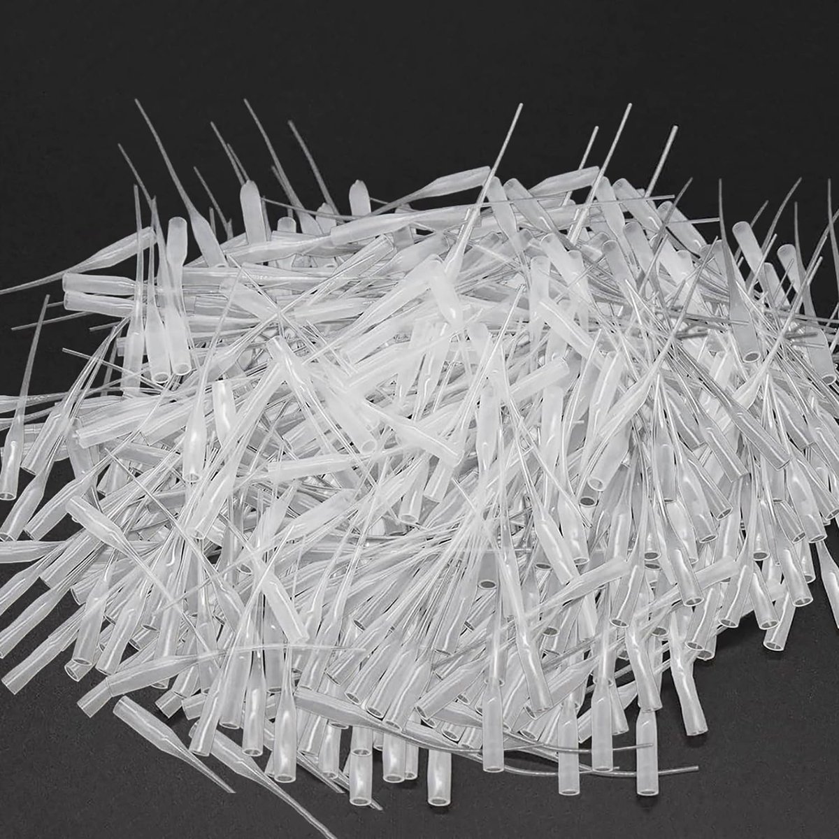 Micro Tips 1000 Stuks Plastic Extender Applicator CA Lijm Applicator Super Lijm Extender Tips Universele Instant Super Lijm Tips voor Kunst Ambachten Model Hobby Lijm Dispenser Crafting