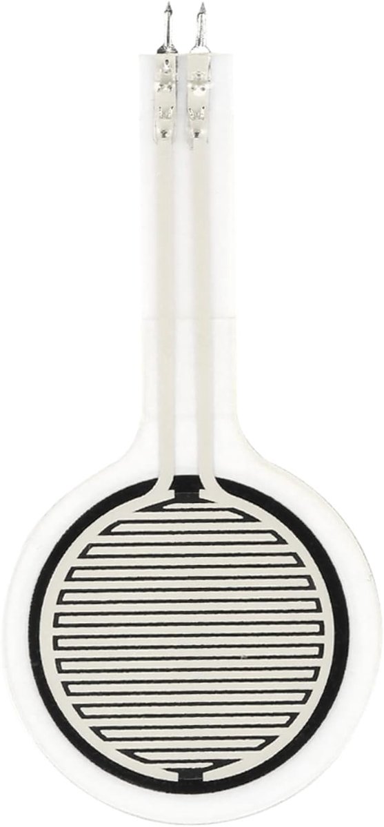 Dunne Film Druksensor Krachtsensor DC3.3V 0-30KG MD30-60 Diameter 30mm, Druksensor