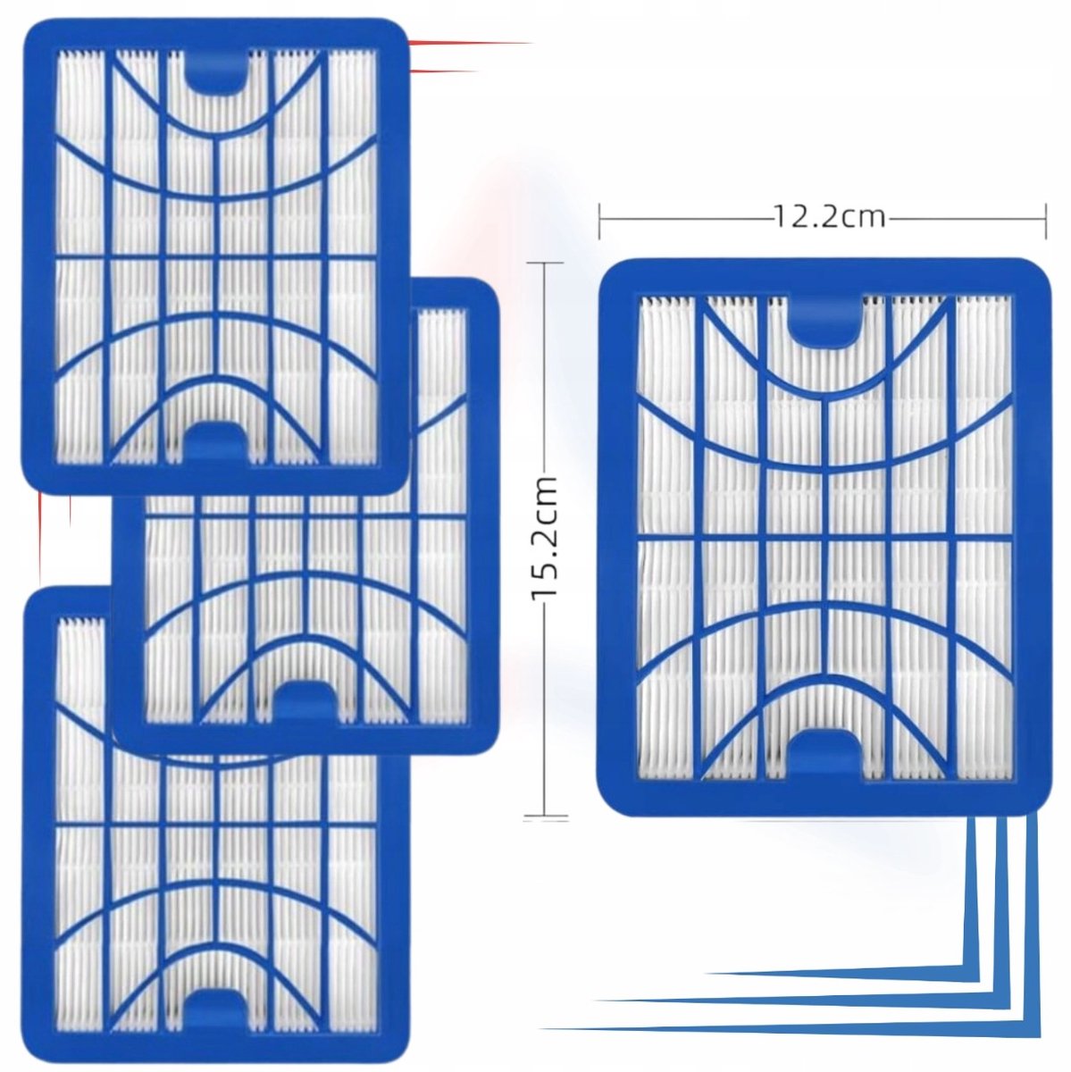 AreoSe - HEPA-filter voor Zelmer Odyssey Jupiter Syrius - 6 stuks