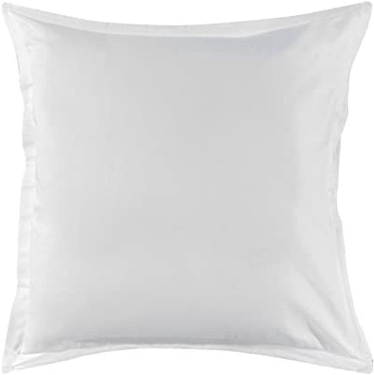 d-Essix 68-10001-204037 SXU kussensloop, satijn, vierkant, katoen, 65 x 65 cm, wit