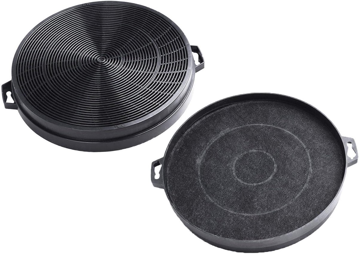 2X AquaHouse compatibele houtskoolafzuigkapfilter voor Constructa, Whirlpool FAC539 B210 CHF210, Zanussi afzuigkap afzuigkap recirculatie (CHF02W)