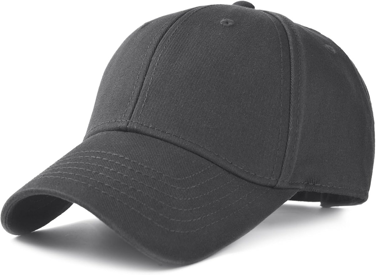 Uniseks klassieke baseballcap heren en dames katoenen pet verstelbare baseballpet