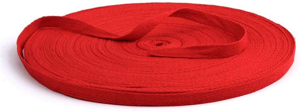 50 Yard 10Mm Katoen Singelband Katoen Twill Tape Lint Katoen Tape Visgraat Twill Katoenen Tape Naaien Tape Diy Ambachten Geschenkverpakking Woondecoratie Naaien
