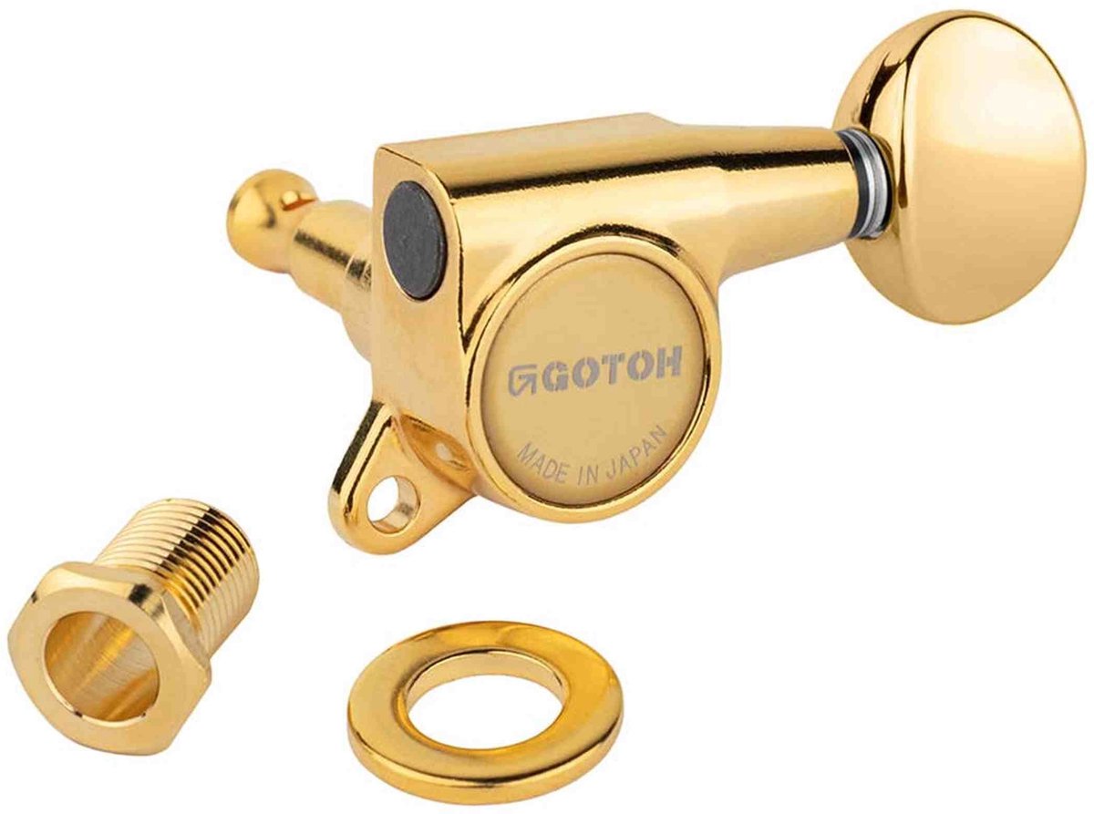 Gotoh GTH13820 SG381 stemmechanieken met 05 knoppen, 6R, goud