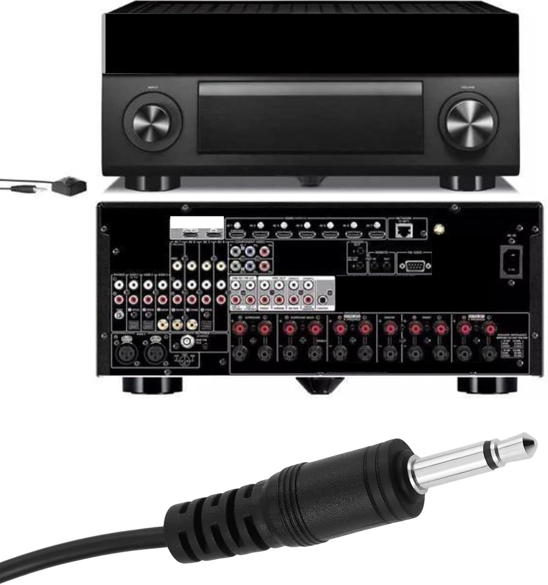 Microfoon 5m Kabel 3.5mm Plug Compatibel met Pioneer VSX AXD SC XXD Ontvanger