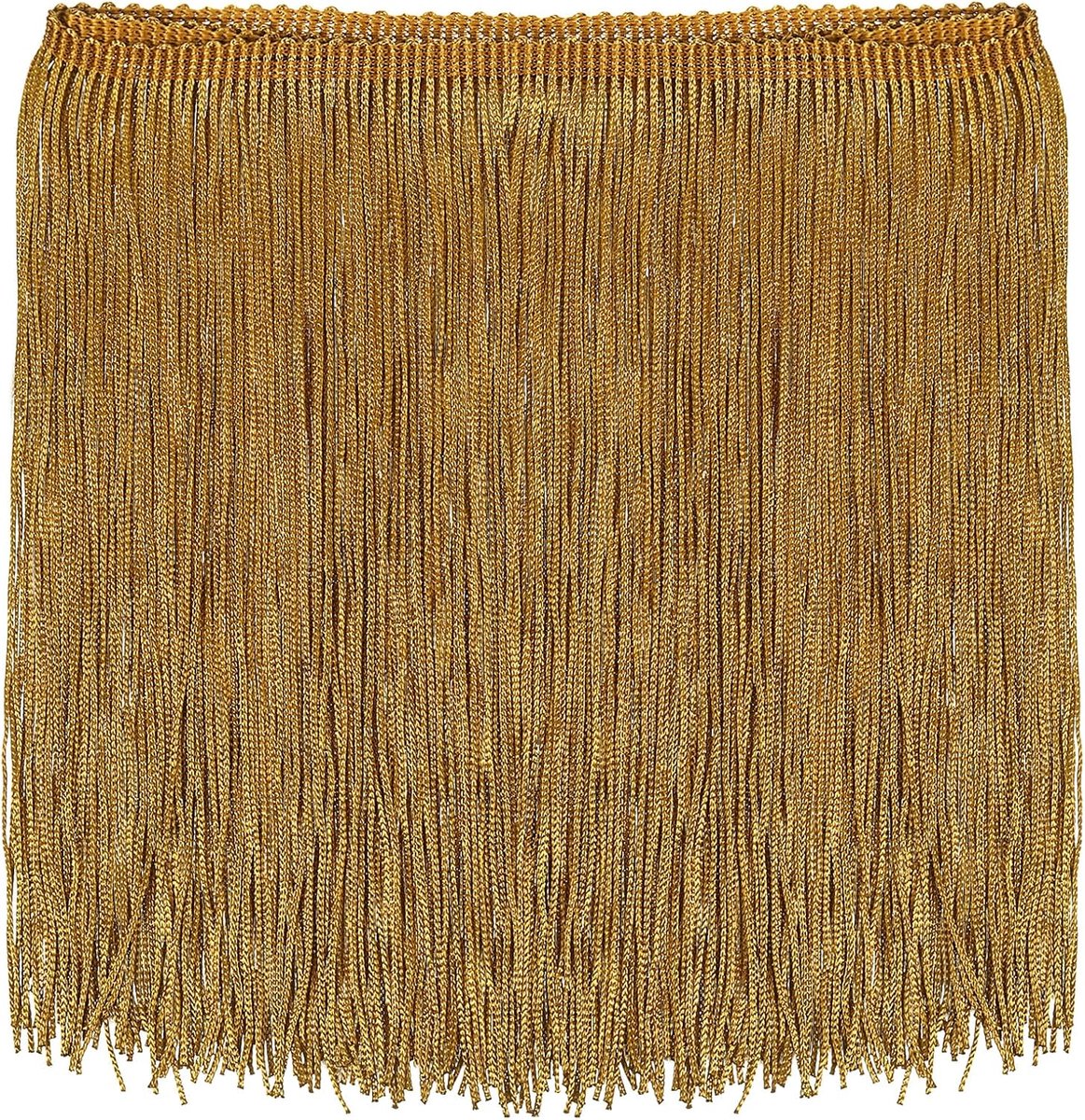 4,57 m 20 cm chainette-franjesrand kwasten naairand polyester franjesband voor doe-het-zelf naaien handwerk kleding lampenkap decoratie, Koffie