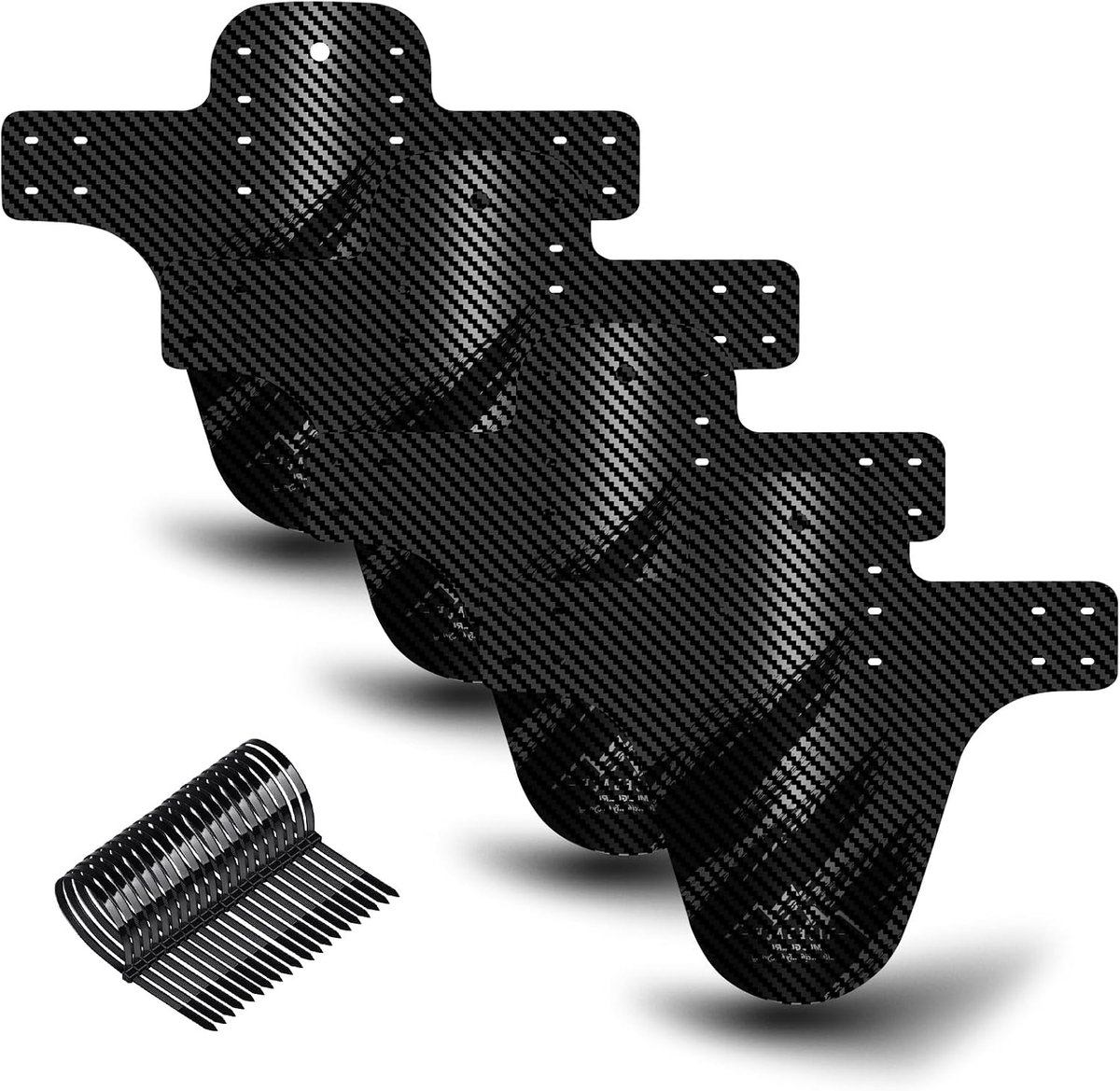 Spatborden voor mountainbike, mountainbike, spatbescherming, MTB voor en achter, fietsaccessoires, MTB, Mud Guard Fit 20, 26, 27, 27,5 inch, 29 inch, Fat Bike