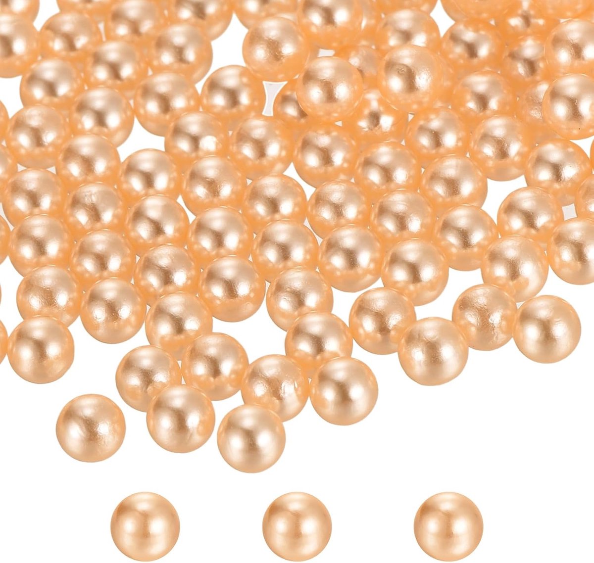 Kralen, ABS kunstparels, vazenvuller, 300 g, ornamentvulling voor knutselen, middenstukken, sieraden, aquariumdecoratie