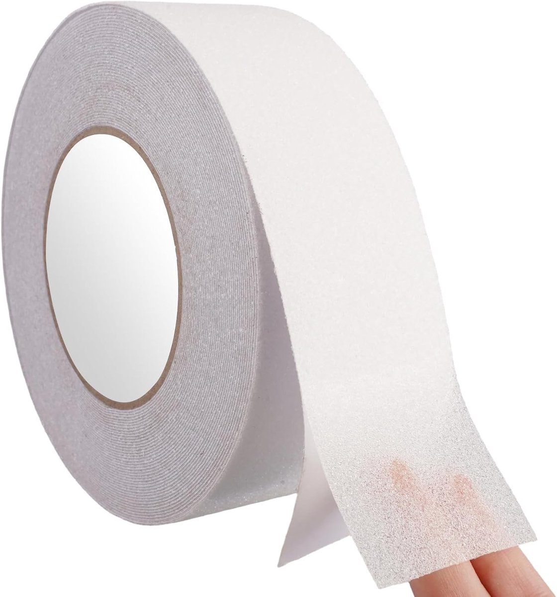 Tape voor Houten Treden | Traptreden Plakband Onzichtbaar, Waterdicht, Zelfklevend Transparant Tape voor Trap, Ladder, Badkamer, Binnen en Buiten