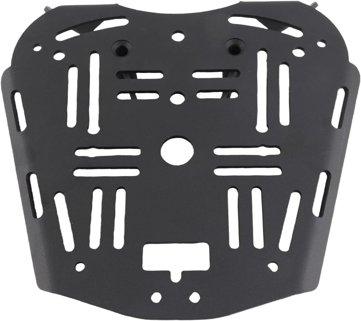 Motorfiets Bovenste Kast Montageplaat voor Zontes 368 G 501G, Koolstofstalen Staartbox Basisplaat voor Motorbakbagbagrekken