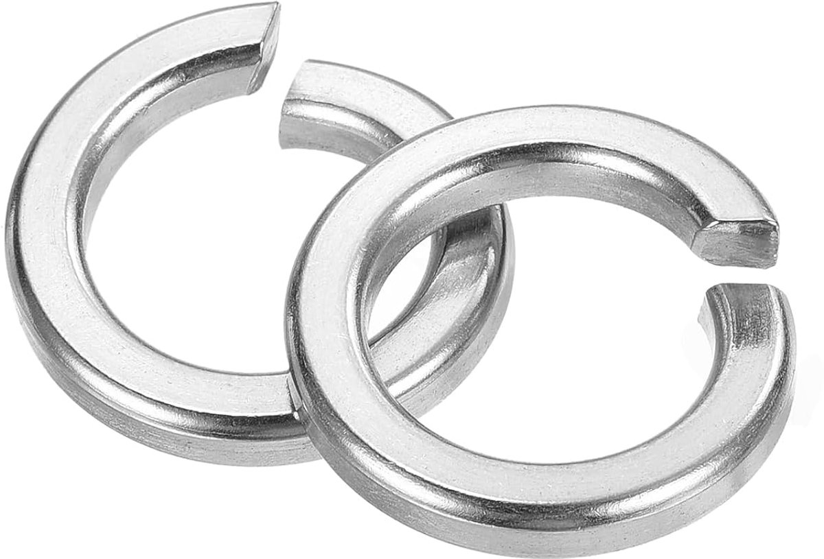 M18 veerringen, 20 stuks, 304 roestvrij staal, borgringen, metalen veerringen voor schroeven, bouten, machines