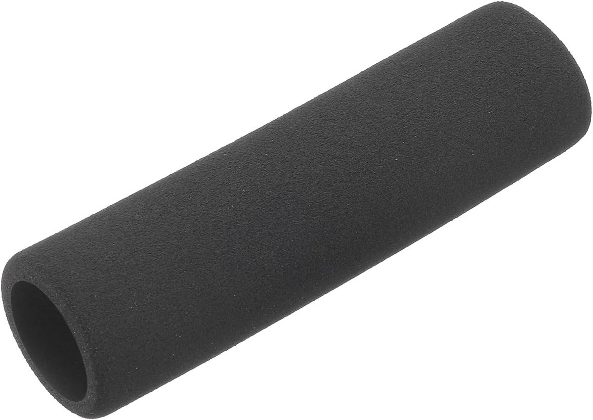 Schuimrubberen handgreep voor buizen met handgrepen, 24 mm, ID, 34 mm, OD 4,5 inch, zwart, voor isolatie van slangen, gereedschap, fitness, houder voor handgrepen van gereedschap