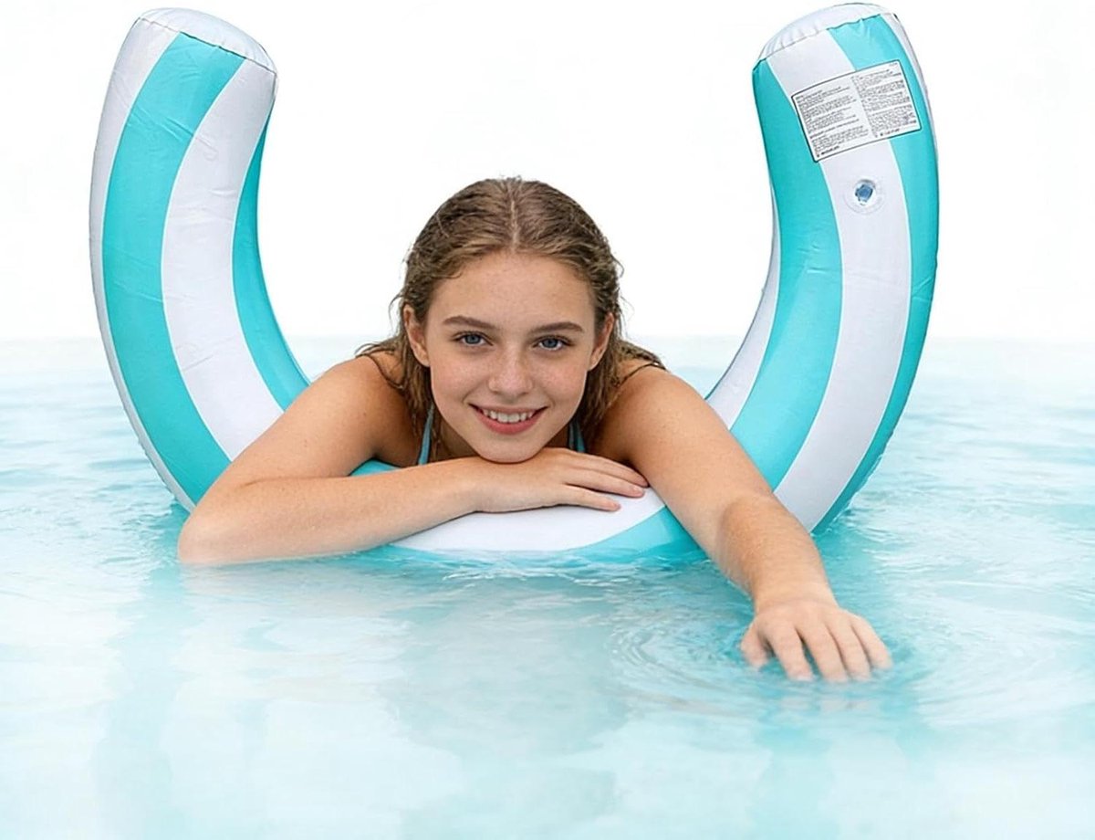 Zwembad Noodle - Drijfbuis Zwemstaaf - Ontspannen in water - Verbeterd drijfvermogen - 120cm - Blauw