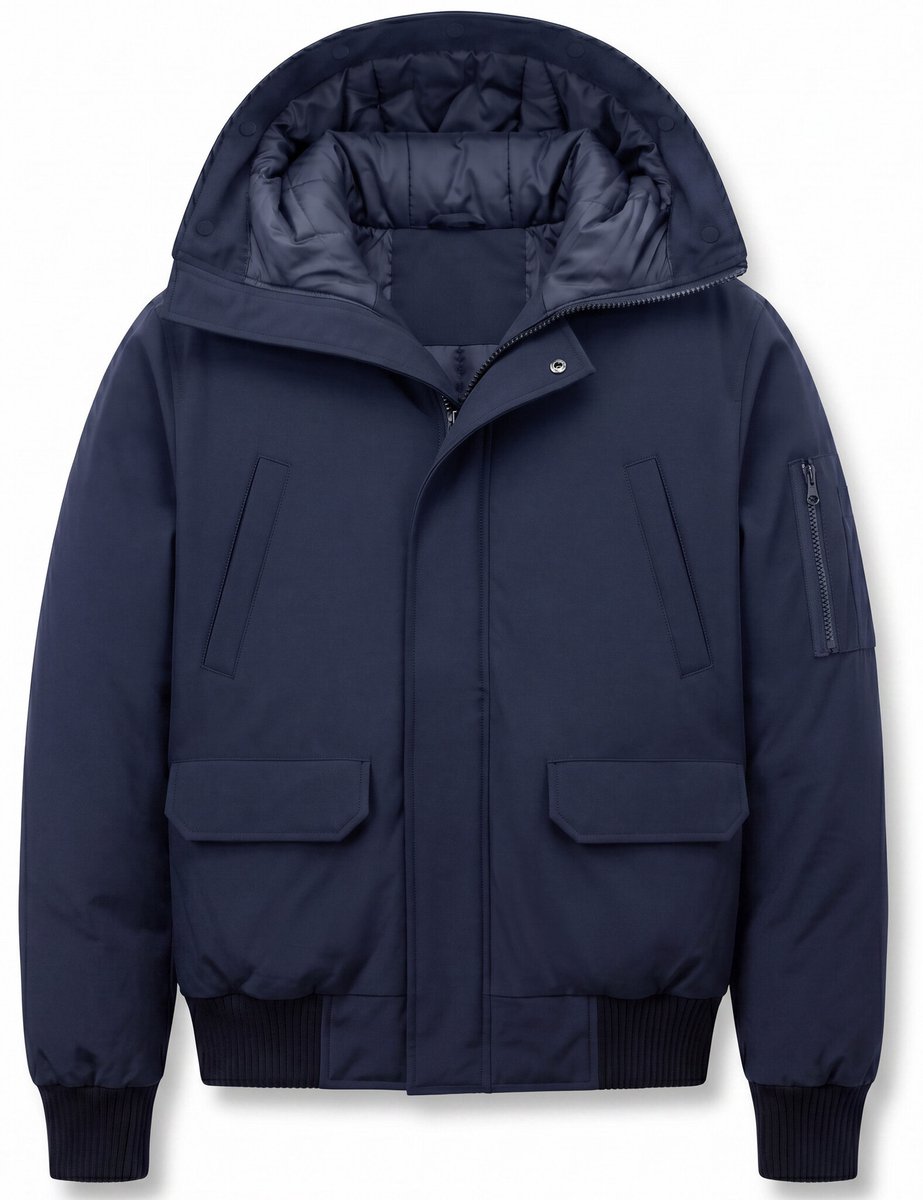 Herenjas - Winterjas Heren - LF8821 - Blauw - Maat L