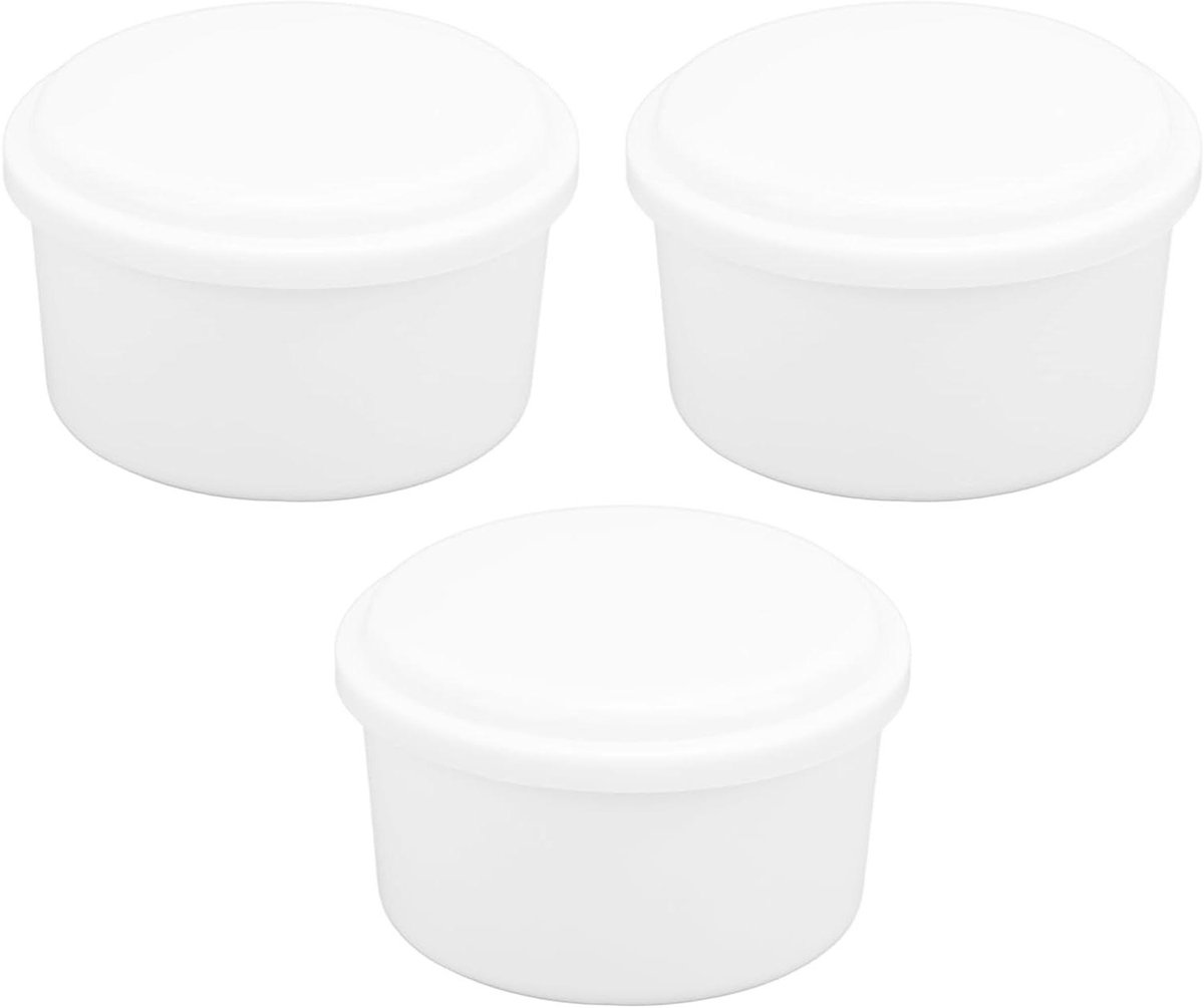 IJsmaker Mallen - IJsblokjes Tray - Drankjes Koelen - Food-Safe Materiaal - 3 stuks - Wit