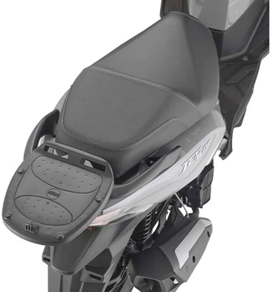 Givi Monolock Sym Jet 14 Evo E5 2020 Sr7071 Topkoffer Achtermontage Grijs