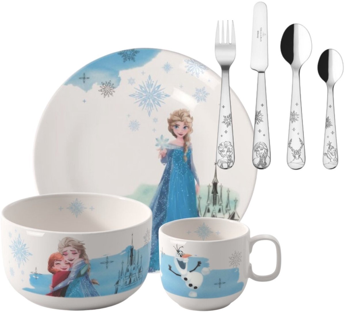 Kindergeschirr-Set Disney Frozen Set van 7