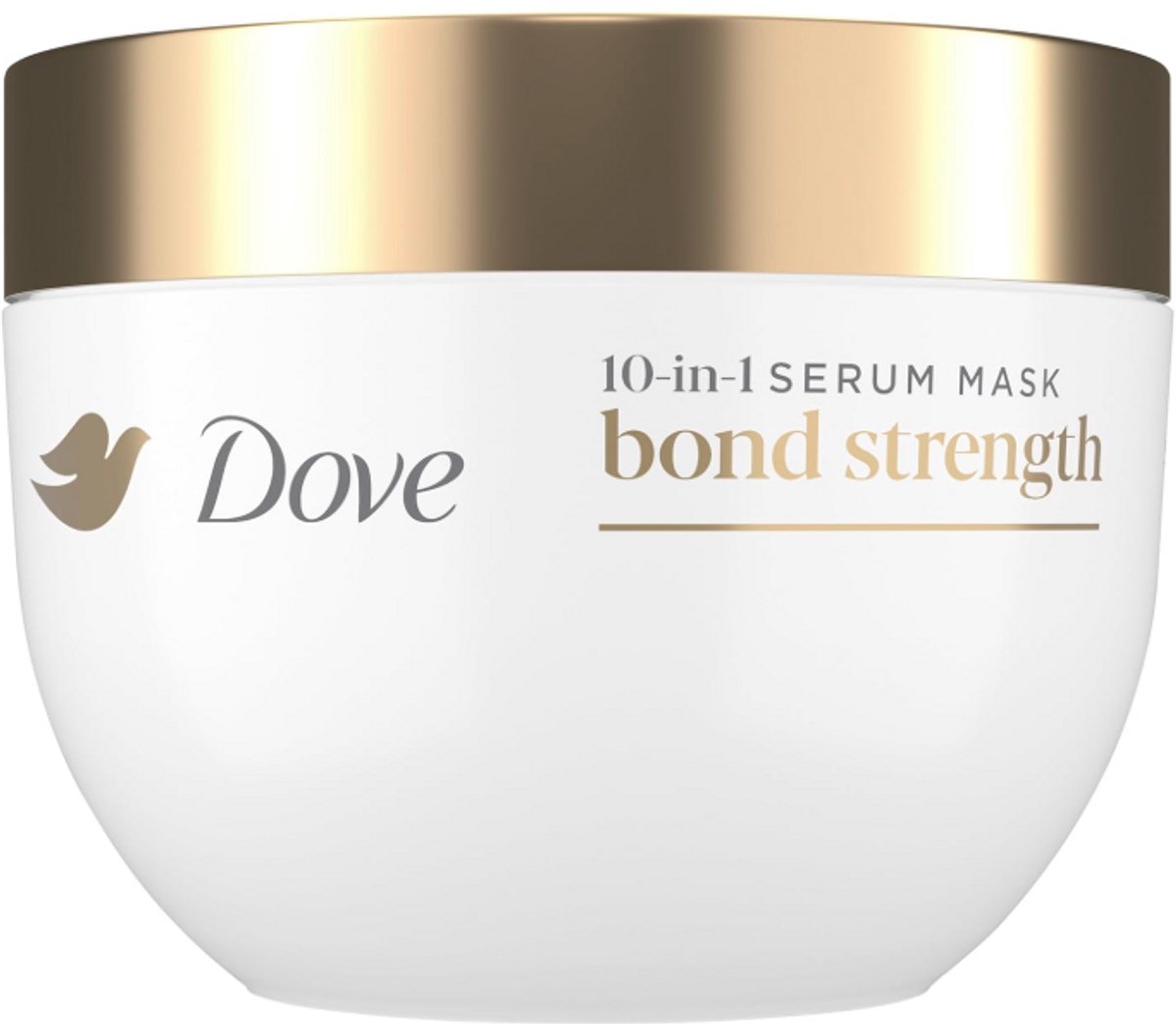 Dove Damage Therapy Bond Strength 10-in-1 Serum Mask 260 g – Haarmasker voor Chemisch Beschadigd Haar – Bio-Protein Care & Peptide Complex – Anti-Pluis – Glans