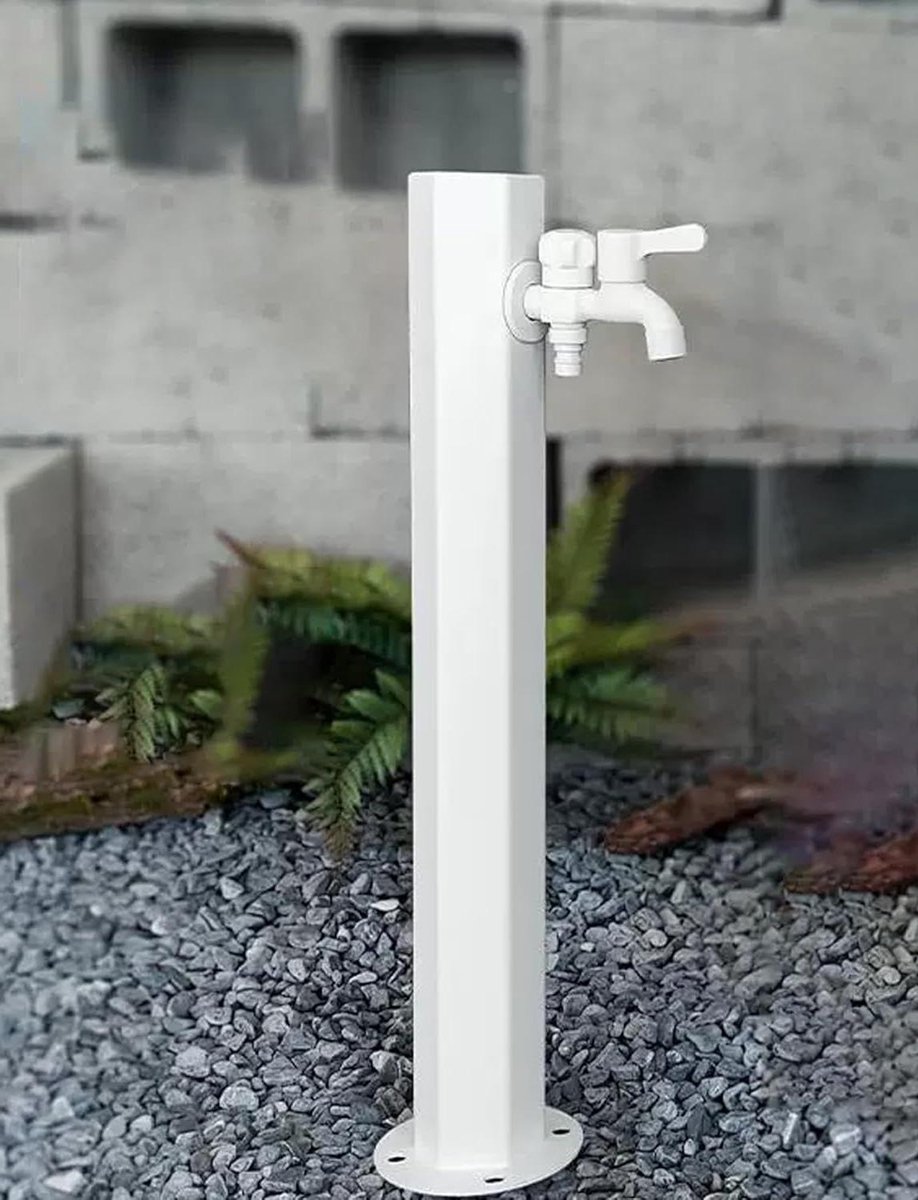 Tuin Waterkolom - Buitenkraan Hydrant - Tuin Bewatering - Antivries Ontwerp - 60 cm - Natural