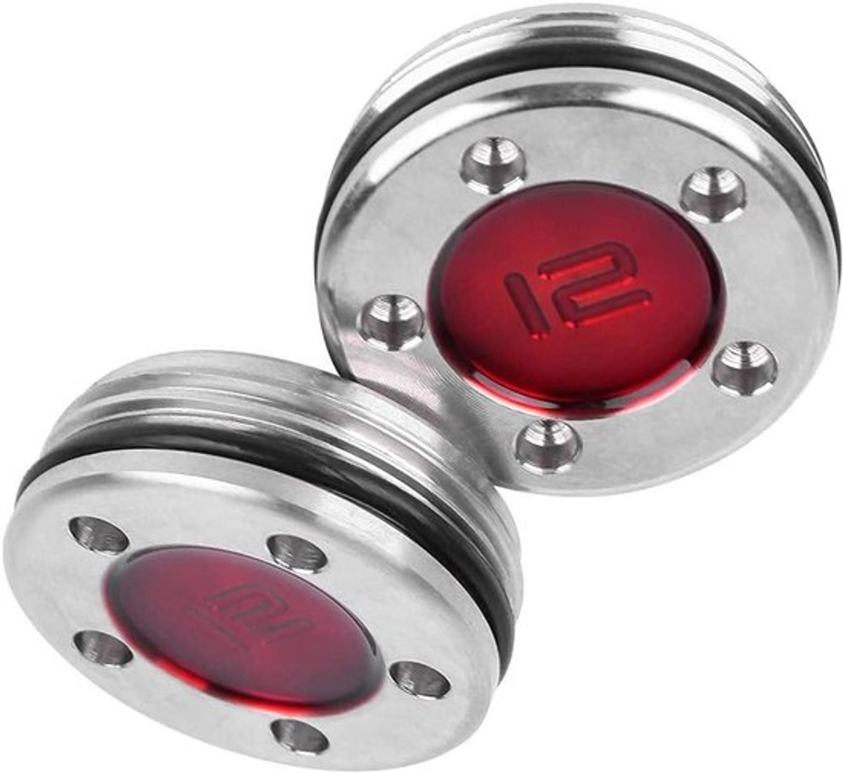 Golf Putter Schroeven Gewichten - Clubs Head-15g - 2 stuks - Compatibel voor Custom Putter - Geschikt voor Golfclubs - Zilver Product.