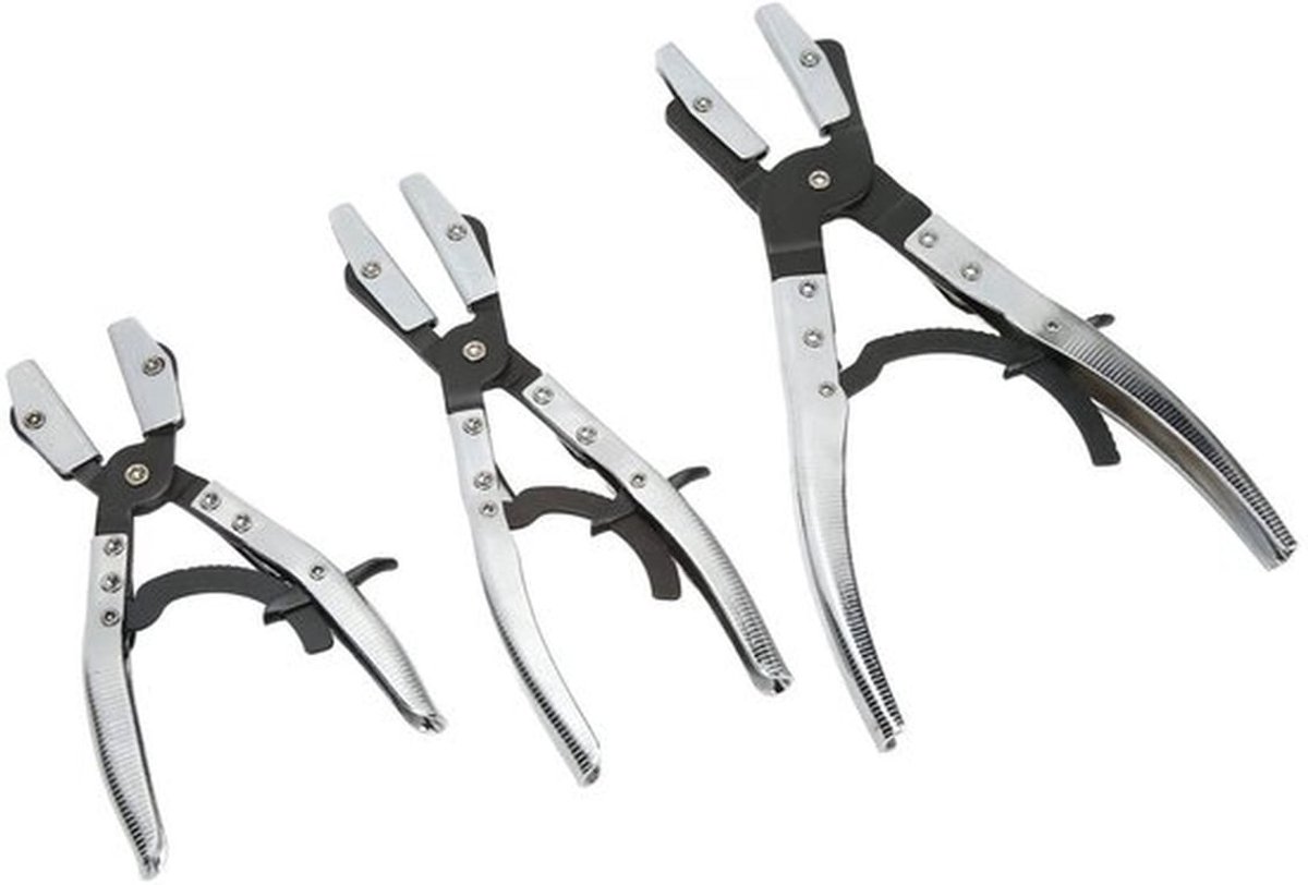 Automatische Slangtang Set, 3 Stuks Koolstofstaal