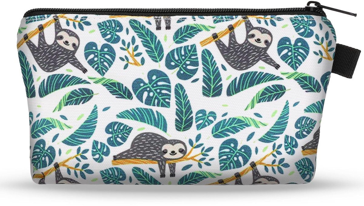 Dailygoods - Sloth Cosmetic Bag - Waterdichte Makeup Organizer voor Vrouwen