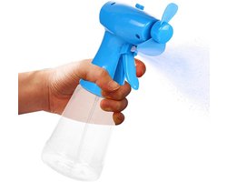 Mistventilator - Persoonlijke ventilator - Buiten verkoelen - Met watersproeifunctie - 22 x 8 x 10…