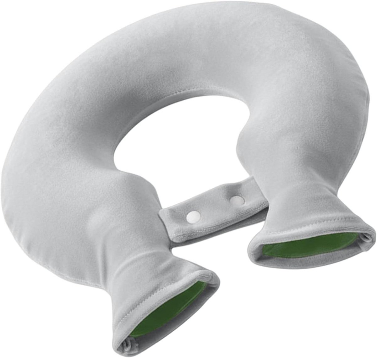 Nek Warmwaterkruik - Schouderwarmer Fles - Spierontspanning Verlichten - Ergonomisch U-Design - 30 x 15 cm - Blauw