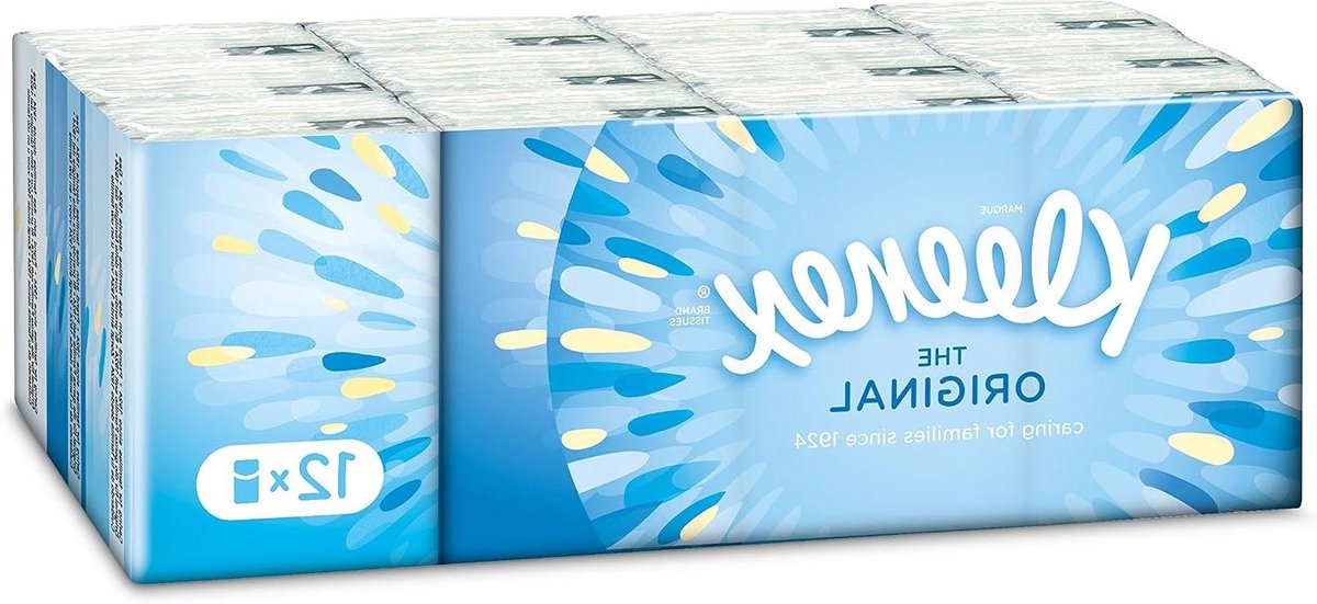 Zakdoekjes - Papieren zakdoekjes - Voor Dagelijks Gebruik - Extra Zacht Sterk - 12 Pakketten - Wit