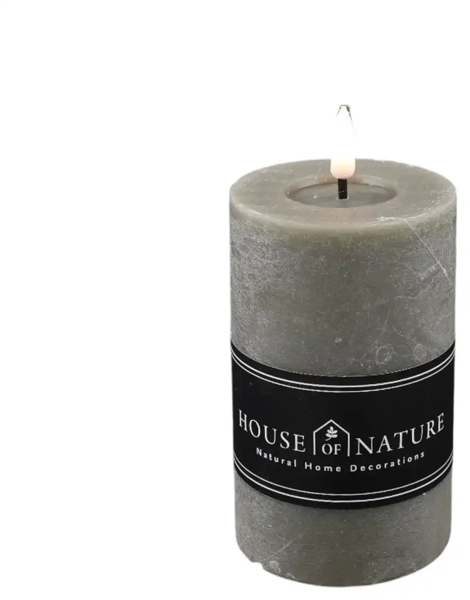 House of Nature Ledkaars 8x13cm groengrijs