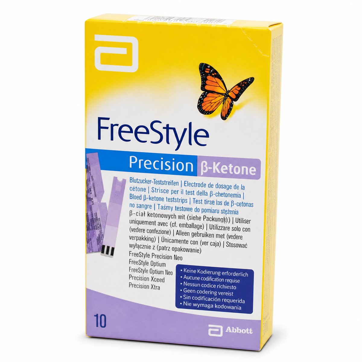 Freestyle Precision B-Ketonen 10 strips