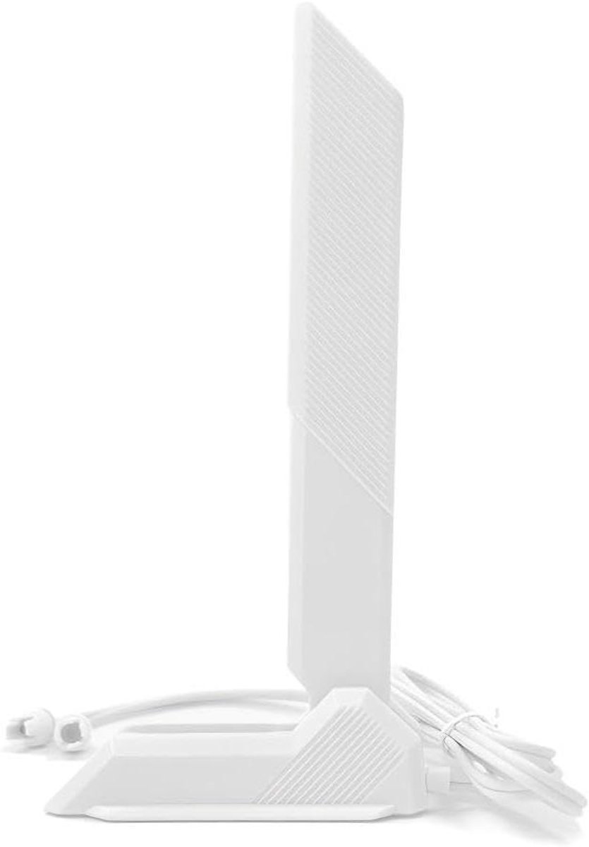 Netwerk Antenne - WiFi Versterker - Snelle Internetverbinding - Magnetische Basis - 12dBi Versterking - Wit