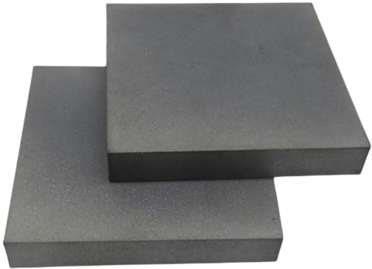 Boorcarbide Keramische Plaat - Tetraboorcarbide Plaat - Industriële Toepassingen - Uitzonderlijke Hardheid - 50x50/150x150mm - Grijs