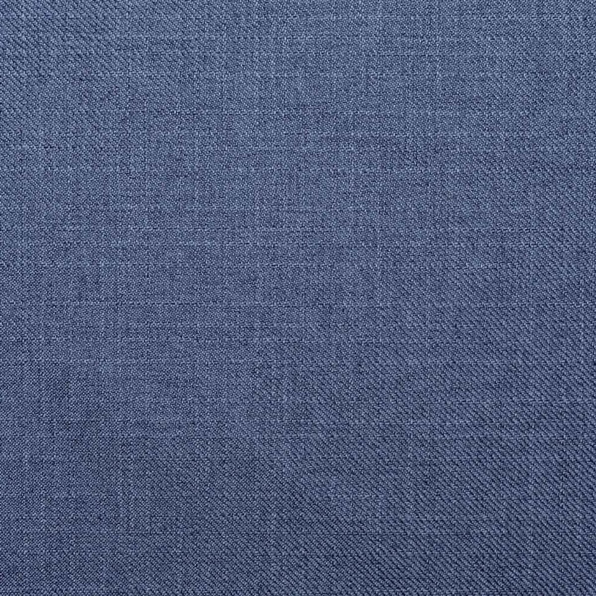 Opbergbankje - Voetenbankje dekenkist - Extra zitplaats - Vlekbestendige stof - 40x40x43 cm - Naturel Blauw