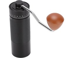 Handmatige Koffiemolen - Braammolen Bonenmolen - Verse Koffie Malen - Instelbare Maalgraad - 25 g Capaciteit - Zilver