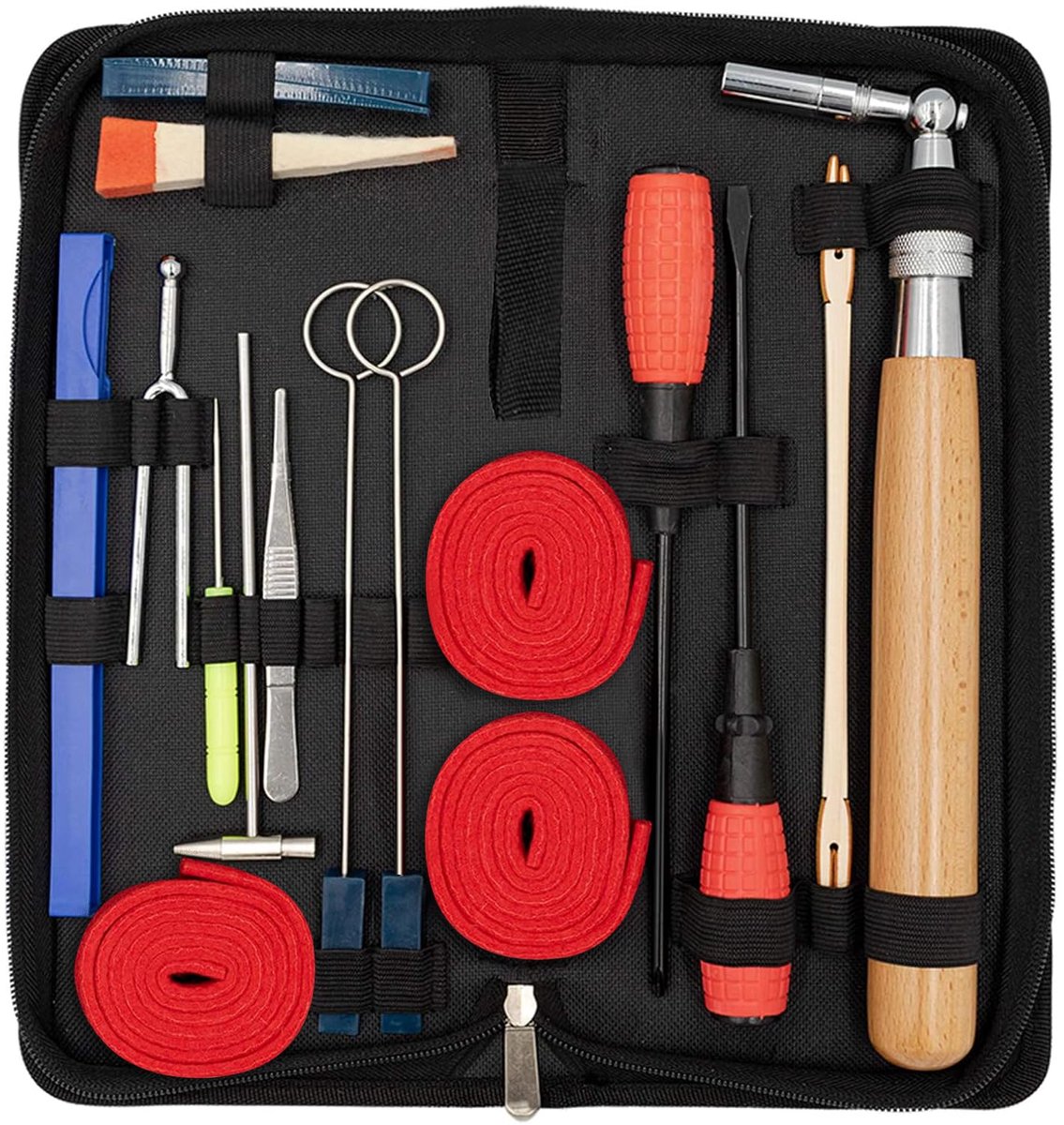 Dailygoods - Professionele Piano Tuning Kit - 16-delige Set voor Perfecte Afstemming