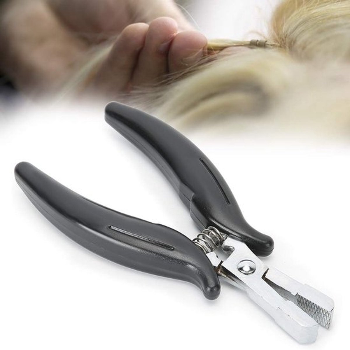 Professionele Haarverlenging Tool - Tape Sealing Extensions Clips Zwart
