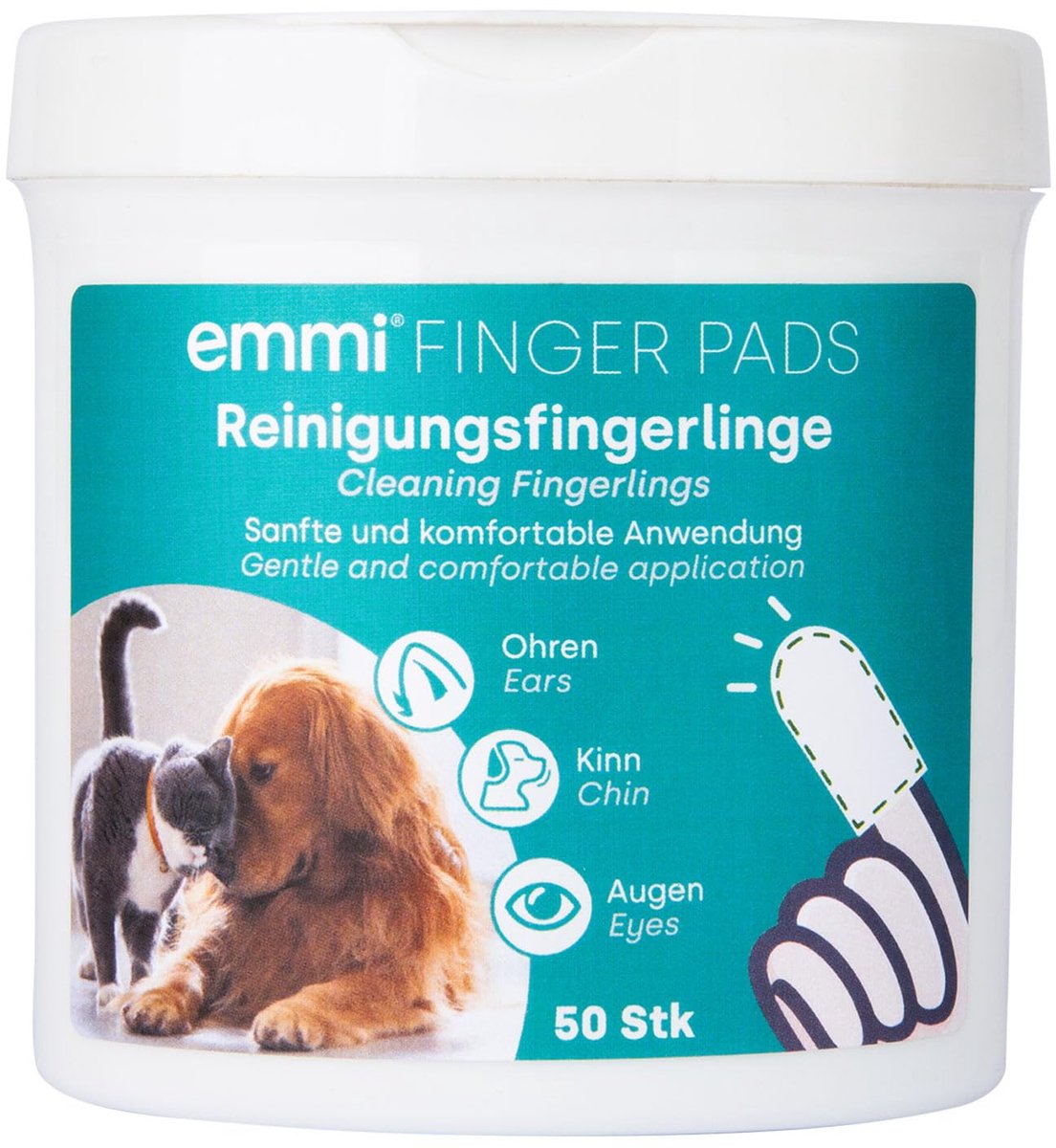 Dailygoods - vingerpads voor honden & katten - 50 stuks