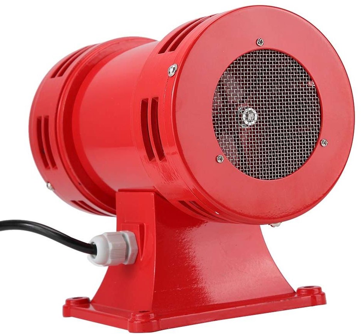 Alarm Hoorn - Sirene Buzzer - Noodsignalen Versturen - Krachtige Motor - 150 dB - Rood