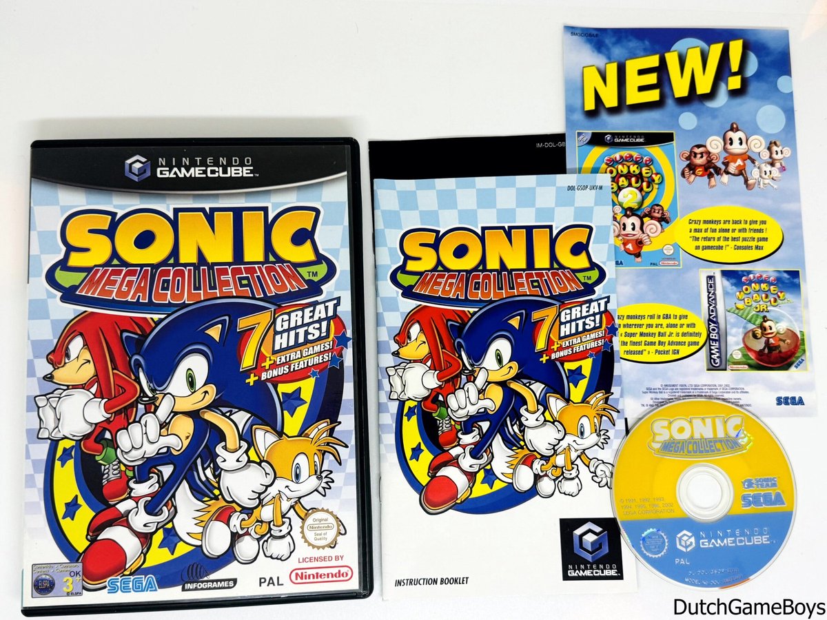 Sonic Mega Collection (players Choice)