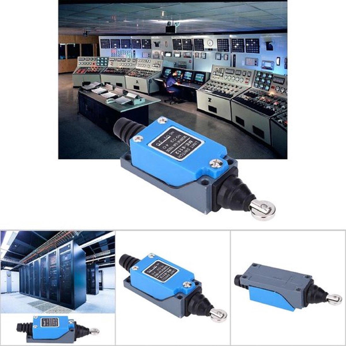 Reisschakelaar momentane microschakelaar 1NC + 1NO 250V 5A - Duurzaam - Compact - Betrouwbaar