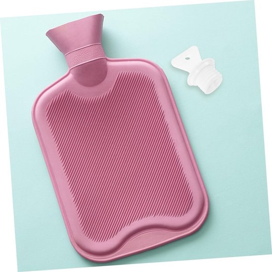 Kruik Vulstop Rubber - Vervangende Dop Kruik - Warmwaterzak Afdichten - Lekvrije Sluiting - 45 x 35 cm - Zwart — afbeelding 2