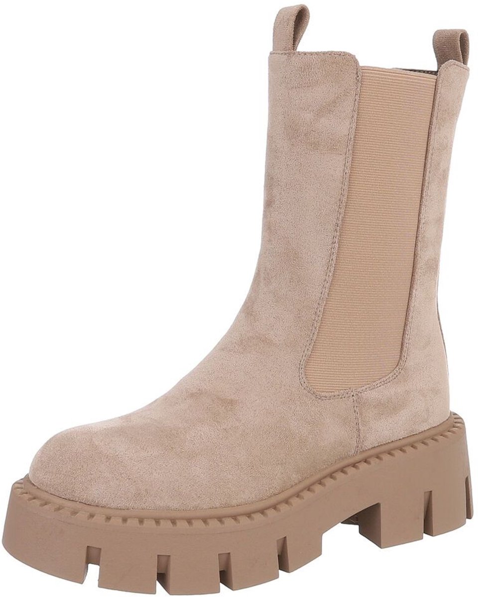 Enkellaars - Hoge schacht en profielzool - Dames Mt:36