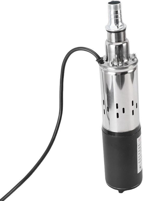 Dompelpomp RVS - Waterpomp Bronpomp - Water Verplaatsen - Roestvrijstalen Constructie - 30m Lift - Zilver — afbeelding 4