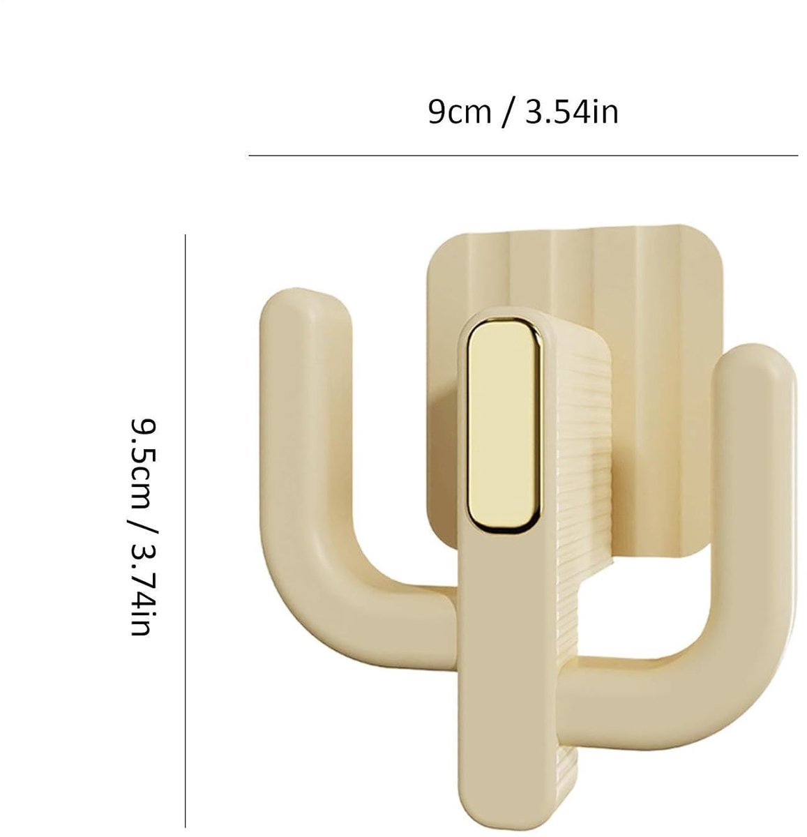 LISM-2-delige schoenenorganizer met opbergruimte Geschikt voor slippers en handdoeken, Geschikt voor gebruik in de keuken en camper (beige)