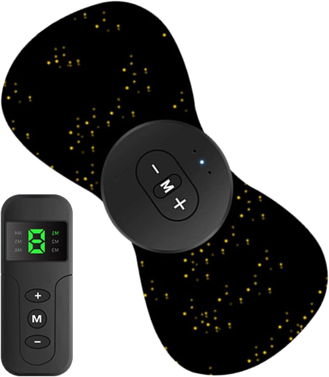 Nekmassageapparaat - Nekontspanning Draagbaar - Stressvermindering - Flexibele Elektroden - 130 gram - Wit